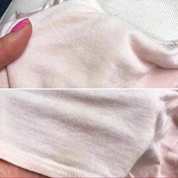 🌸 $5 🆕IN! PALE PINK CROPPED OPEN SHOULDER TOP! - Picture 7 of 7